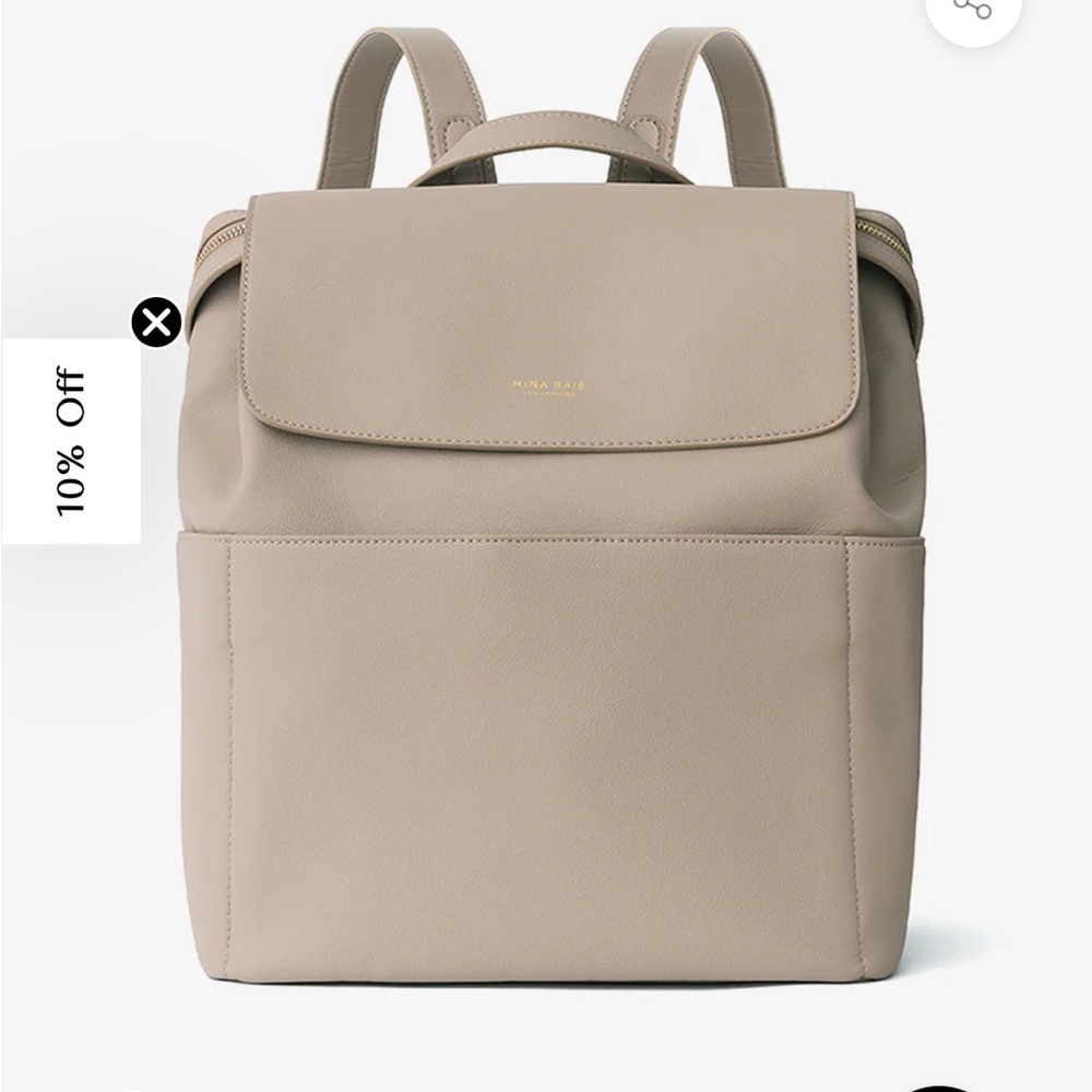 MINA BAIE KINNY VEGAN BACKPACK